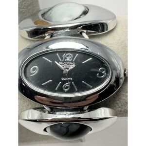 Figaro Couture LSP05641 New Battery Ladies Watch 46MM 6.5" Silver Tone Rare M68